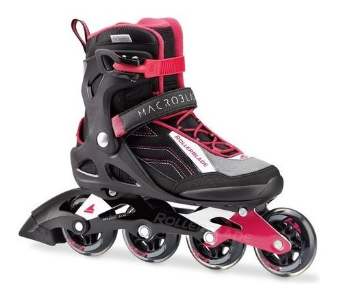 Роликовые коньки для взрослых Rollerblade MACROBLADE 80 W 42 (10US) 270мм Black/cherry (07735100 9V1) O, RCH_18685