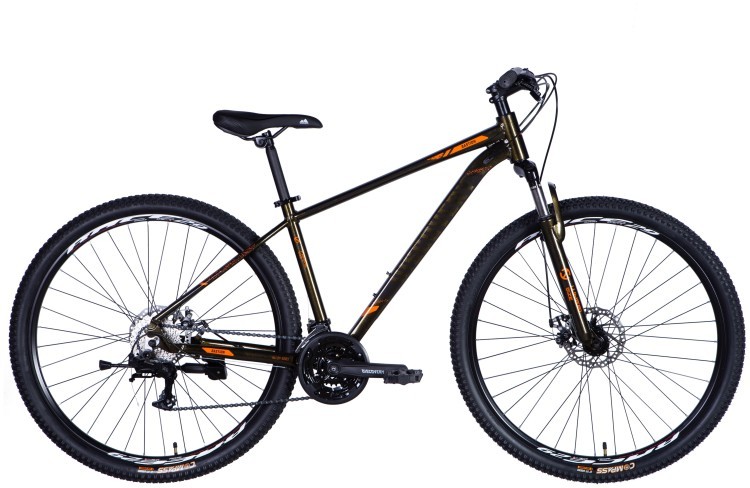 Велосипед AL 29" Discovery BASTION DD CS рама-17" коричневий 2025, OPS-DIS-29-199