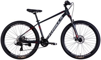 Велосипед AL 27.5" Formula THOR DD CS рама-16" темно-сірий зі сріблястим 2025