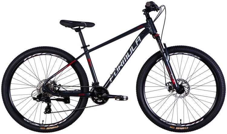 Велосипед AL 27.5" Formula THOR DD CS рама-16" темно-сірий зі сріблястим 2025, OPS-FR-27.5-264