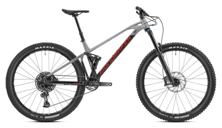 Велосипед MONDRAKER FOXY 29" TM, Black /Nimbus Grey /Flame Red (2023/2024), 10.23102