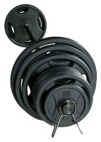 Олімпійська металева штанга RN-Sport Quatro 105 кг (2х20,2х10,4х5,4х2.5 + гриф 2.2 м)