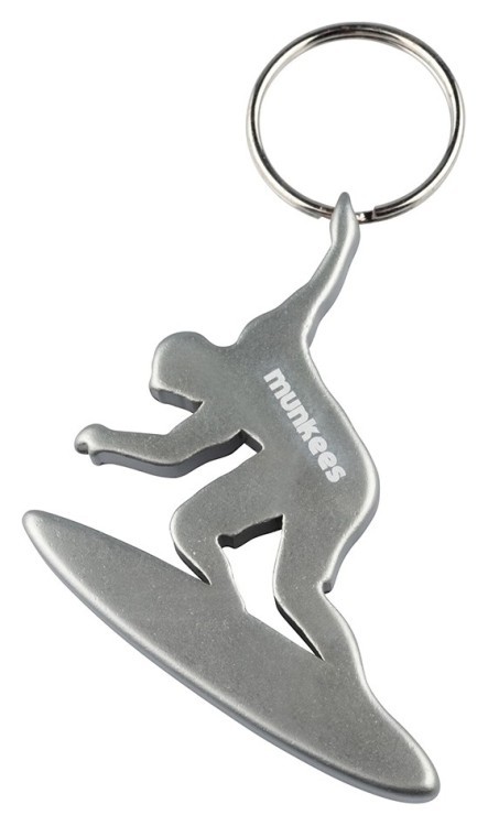 Munkees 3523 брелок-открывашка Surfer grey, 3523-GY