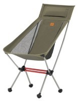 Стул складной ультралегкий Naturehike CNK2350JJ018 Stellaluna L02, алюминий, оливковый