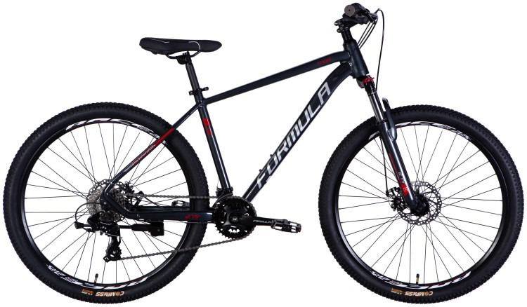 Велосипед AL 27.5" Formula THOR DD CS рама-18" темно-сірий зі сріблястим 2025, OPS-FR-27.5-270