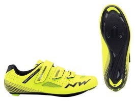 Туфлі велосипедні Northwave CORE M 44.5 (11.5US) Yellow fluo/black (80191016) O