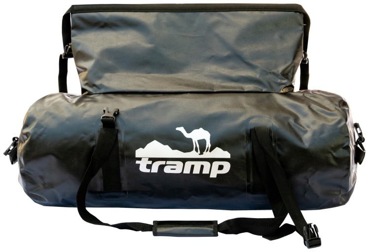 Гермосумка TRAMP PVC black 60л UTRA-205, UTRA-205