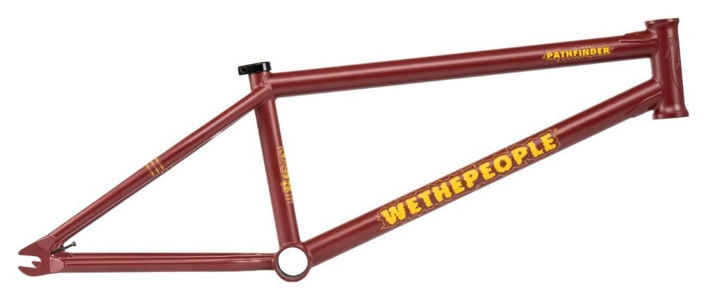 Рама WeThePeople PATHFINDER 20.75"TT matt burgundy (бордовый), VELD_4055822524834