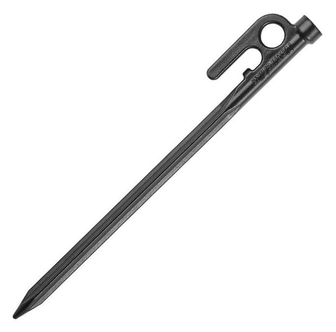 Кілок сталевий Naturehike CNH22ZP018, 30 см, чорний, FNR_6927595713280