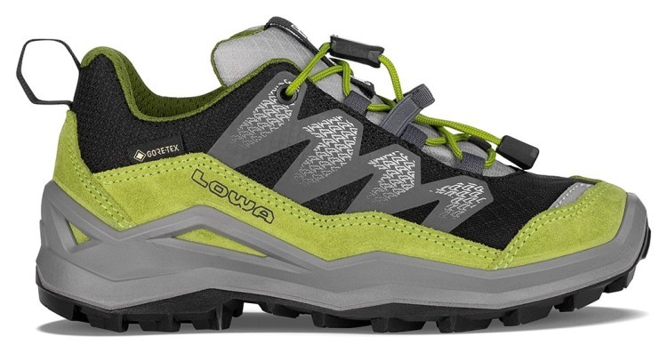 LOWA кроссовки Maddox Pro GTX LO Jr black-lime 34.0, 641627-9903-34.0