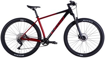 Велосипед AL 29" Leon TN 70 HDD рама-19" чорний з червоним 2025