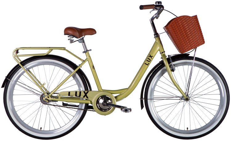 Велосипед ST 26" Dorozhnik LUX Velosteel рама-17" бледно-зеленый 2025, OPS-D-26-291