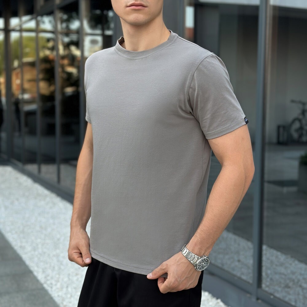 Мужская футболка стальная Pobedov Peremoga, POB_00000003018