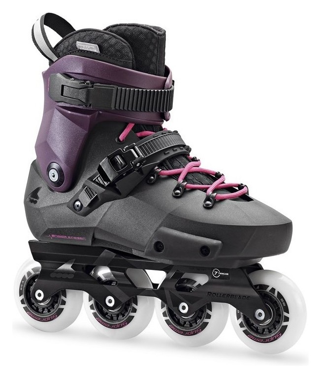 Роликові коньки для дорослих Rollerblade TWISTER EDGE W 36.5 (6US) 230мм Black/purple (7847600 N41), RCH_18678