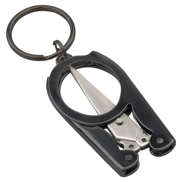 Munkees 2512 брелок-ножницы Folding Scissors black, 2512-BK