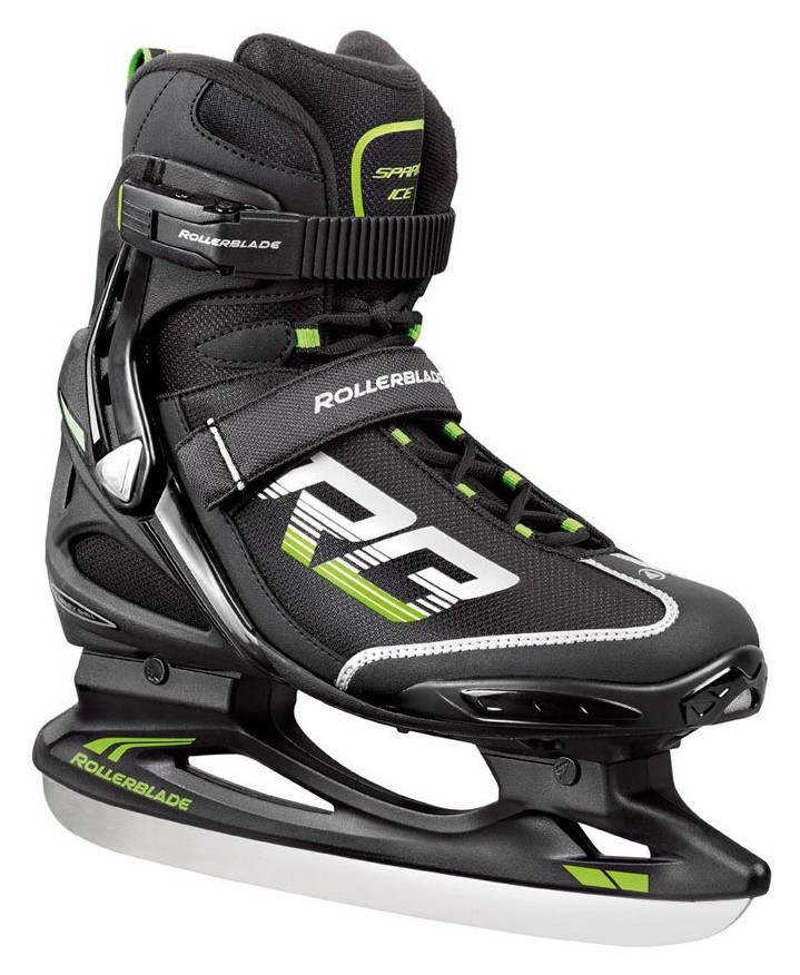 Льодові коньки для дорослих Rollerblade SPARK ICE M 44 (285мм) Black/green (0P500700), RCH_12372