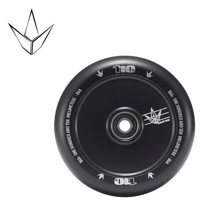 Колесо для трюкового самоката BLUNT HOLLOW CORE 110мм x 24мм Black, FRD.039656