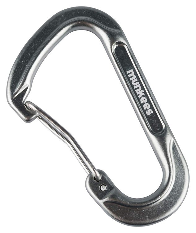 Munkees 3274 карабин Forged D grey, 3274-GY