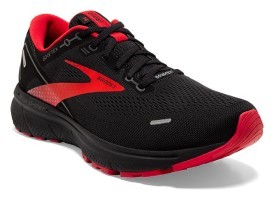 Кроссовки мужские Brooks GHOST 14 GTX M 43 (9.5US) Black/blackened pearl/highriskred (1103681D004)