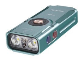 Ліхтар наключний Fenix E06R бірюзовий