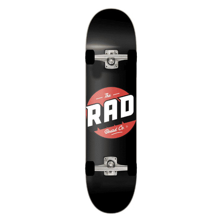 RAD Скейтборд Logo Progressive Complete Skateboard 8.125" - Black, FRD.037567