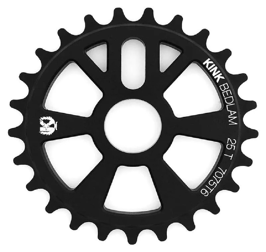 Зірка KINK BMX Bedlam 28T матова чорна (для BMX), VELD_K8000-28BKM