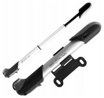 Насос мини телескоп. GIYO GP-06A Алюминий серый 120psi AV/FV AM (брендированная упаковка)