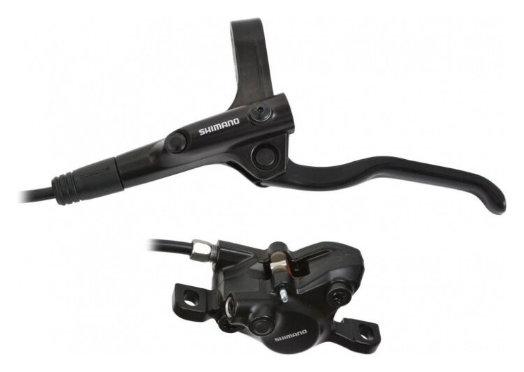 Ручка тормозная левая c калипером черн. SHIMANO BR-MT200 F850 (черн.), BRLL-024