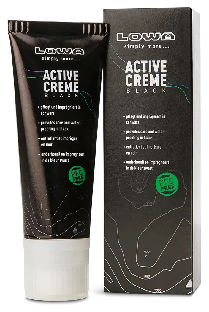 LOWA крем Active Creme 75 ml black, 830801-0999