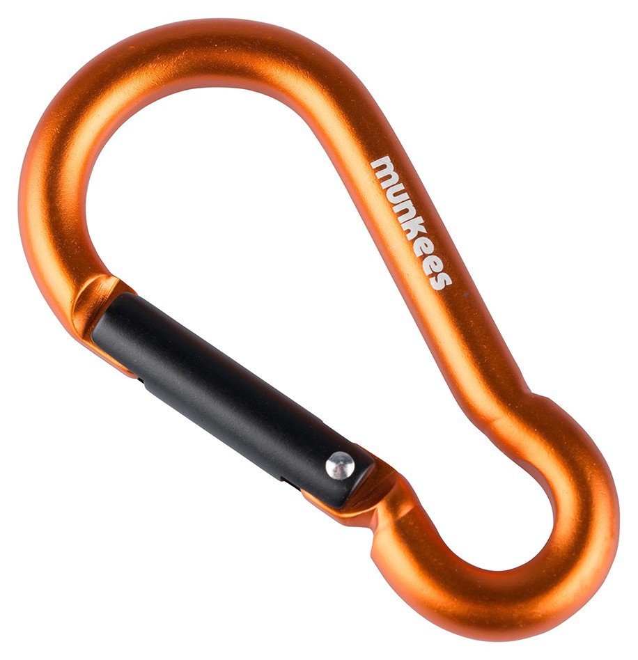 Munkees 3238 карабін Pear 8 мм x 80 мм oranžová, 3238-OR