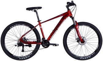 Велосипед AL 27,5" Formula ZEPHYR 3.0 DD CS рама-17" червоний 2025