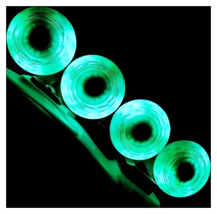 Колесо для роликов, светящиеся Flying Eagle Lazerwheelz Green 76 мм, 9610581