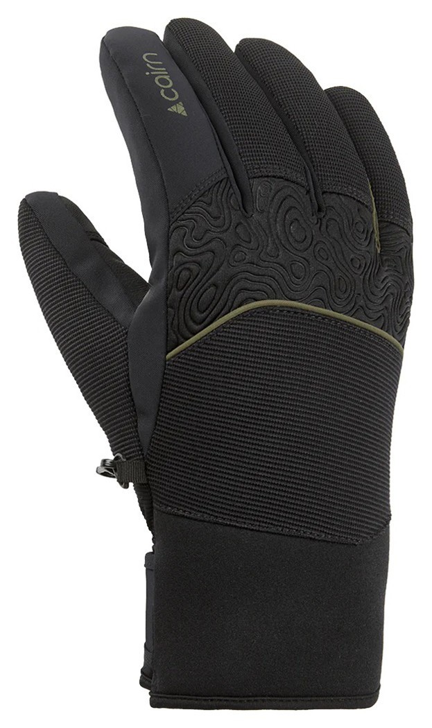 Cairn перчатки лыжные Alpen 3 black-khaki 10, 0494736-240-10