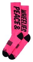Носки TLD MENS PERFORMANCE SOCKS; PEACE & WHEELIES [FUSCIA] L/XL