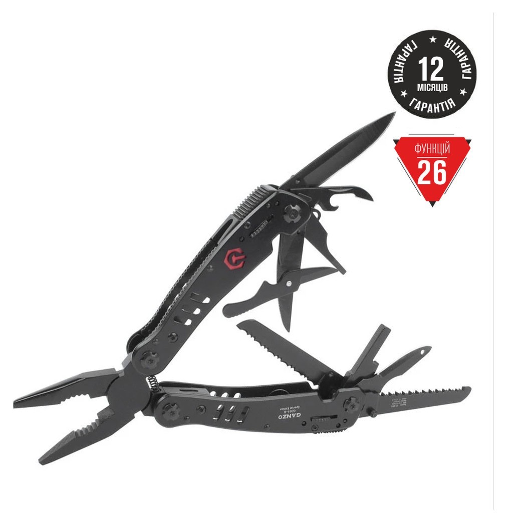 Мультитул Multi Tool Ganzo G301-В, FNR_G301-B