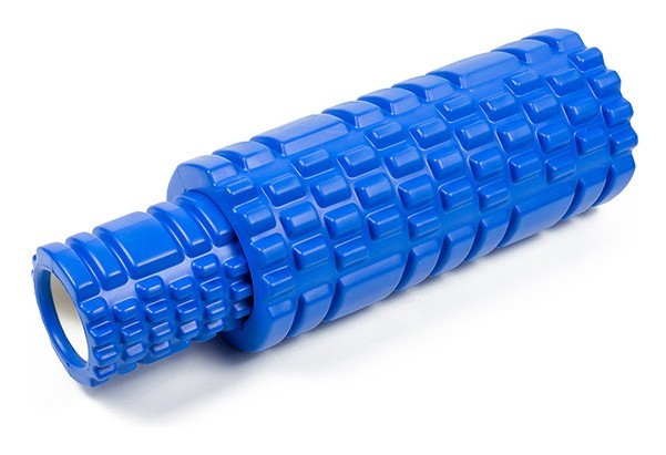 Массажный ролик EasyFit Grid Roller Double 33 см Синий, EFIT_EF-7737s-3