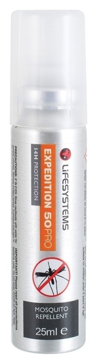 Спрей от насекомых Lifesystems Expedition 50 Pro 25 ml, 33026