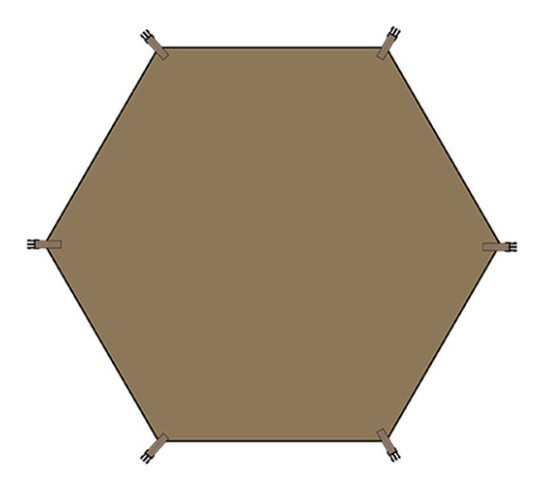 Підлога для тенту Naturehike CNK230WS014, коричнева, FNR_6927595794470