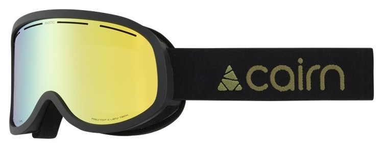 Cairn маска Maestro CLX3 mat black-gold, 0581531-8202