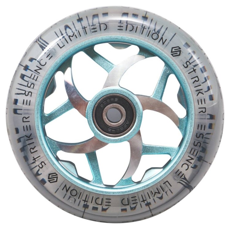 Колесо Striker Essence V3 Black Pro Scooter Wheel 110mm Teal, 9564571