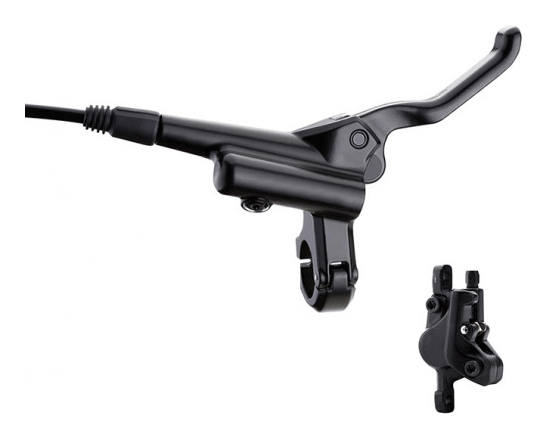 Ручка тормозная правая с черным калипером. YINXING HD-M220 F800 (черн.), BRLR-165