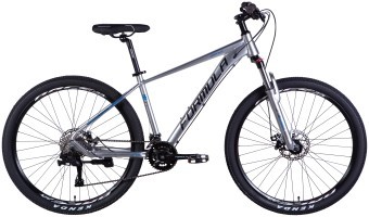 Велосипед AL 27,5" Formula ZEPHYR 3.0 DD CS рама-17" срiблястий 2025