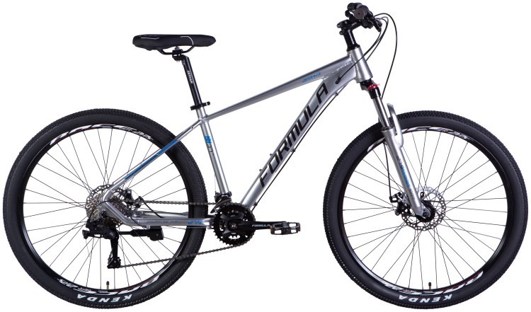 Велосипед AL 27,5" Formula ZEPHYR 3.0 DD CS рама-17" срiблястий 2025, OPS-FR-27,5-003