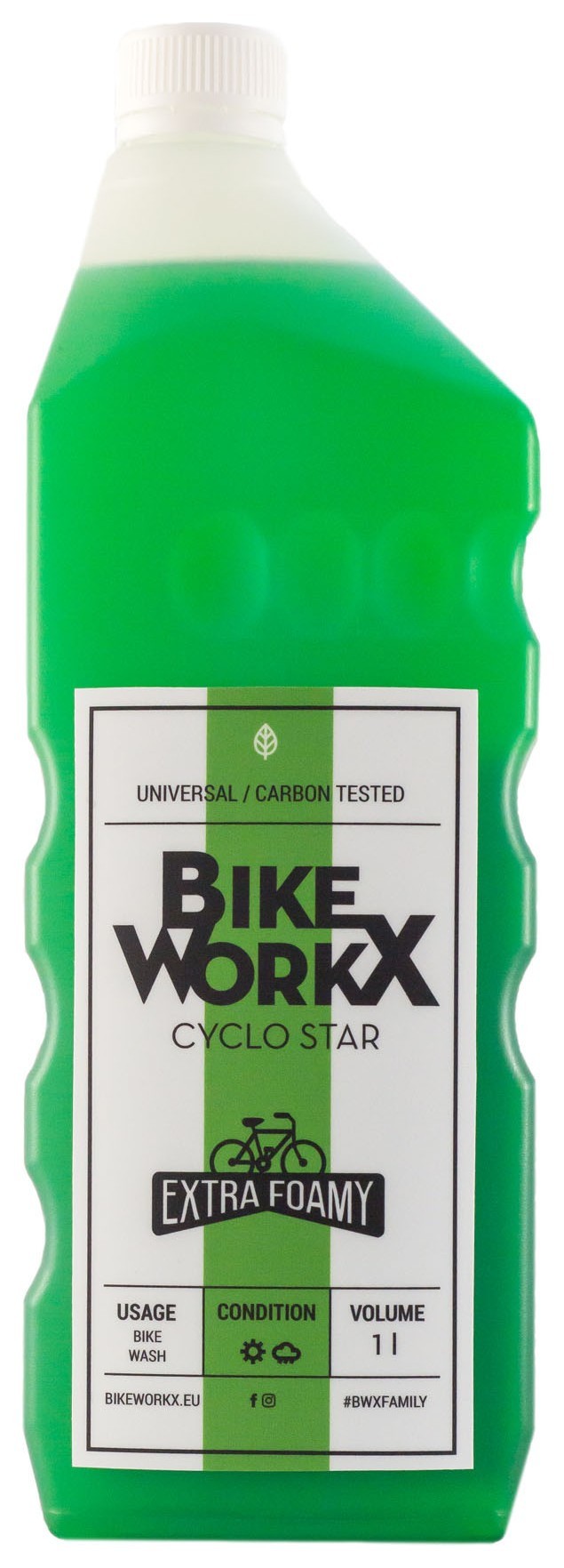 Очищувач BikeWorkX Cyclo Star банка 1л, OBOD_GREENER/1