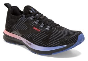 Кросівки жіночі Brooks RICOCHET 2 W 40 (8.5US) Black/blue/fiery coral (1203031B015)