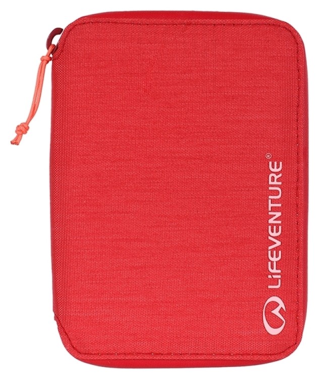 Lifeventure кошелек Recycled RFID Mini Travel Wallet raspberry, 68765