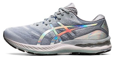 Кроссовки для бега Asics 1011B290 GEL-NIMBUS 23 PLATINUM Grey 2021