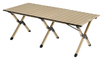 Складной стол Naturehike Star Jane T01 CNK2550JJ018, 119х60 см, углеродистая сталь, бежевый
