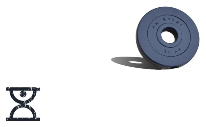 Диск композитний Rn-Sport на 2.5 кг – 51 мм., RNS_B-2,5-51