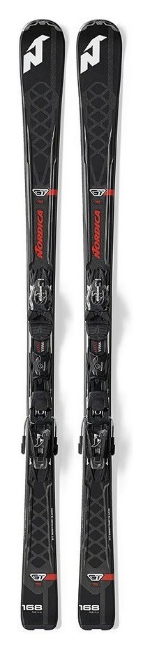 Ліжі гірські (комплект) Nordica GT 75+N ADV P.R.EVO 152см Black (7059+4040Q2), RCH_16321